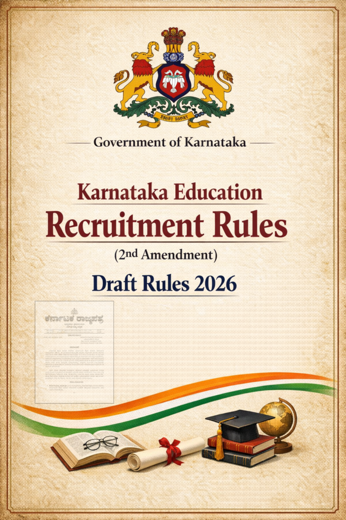 Karnataka Education Recruitment