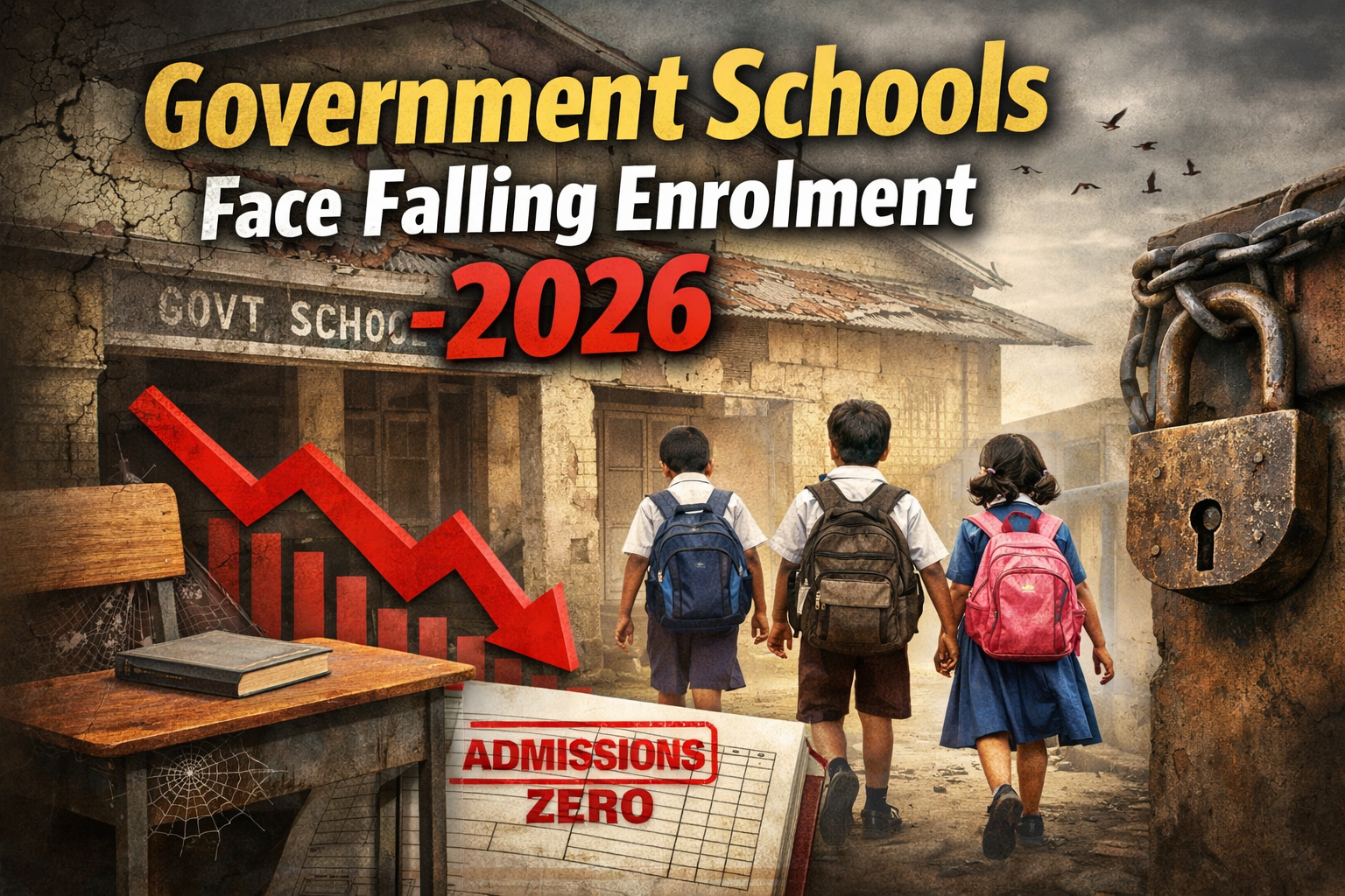 Government Schools Face Falling Enrolment-2026