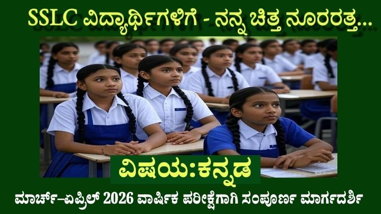 SSLC 2025-26 Study Materials
