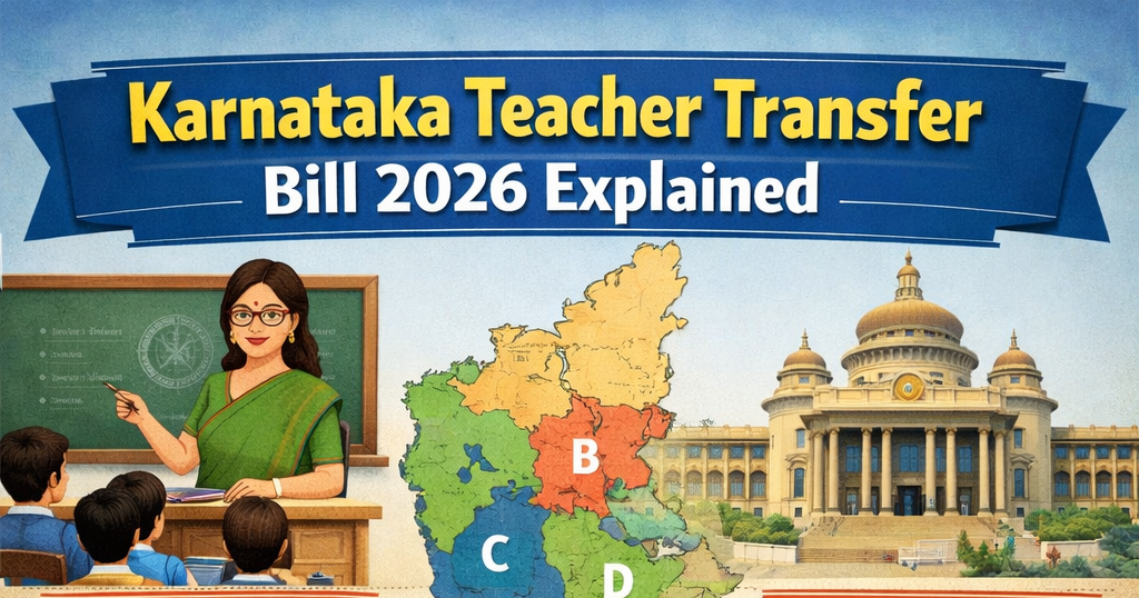 Karnataka Teacher Transfer Bill 2026