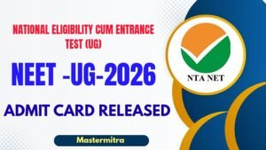 NEET UG 2026 Admit Card