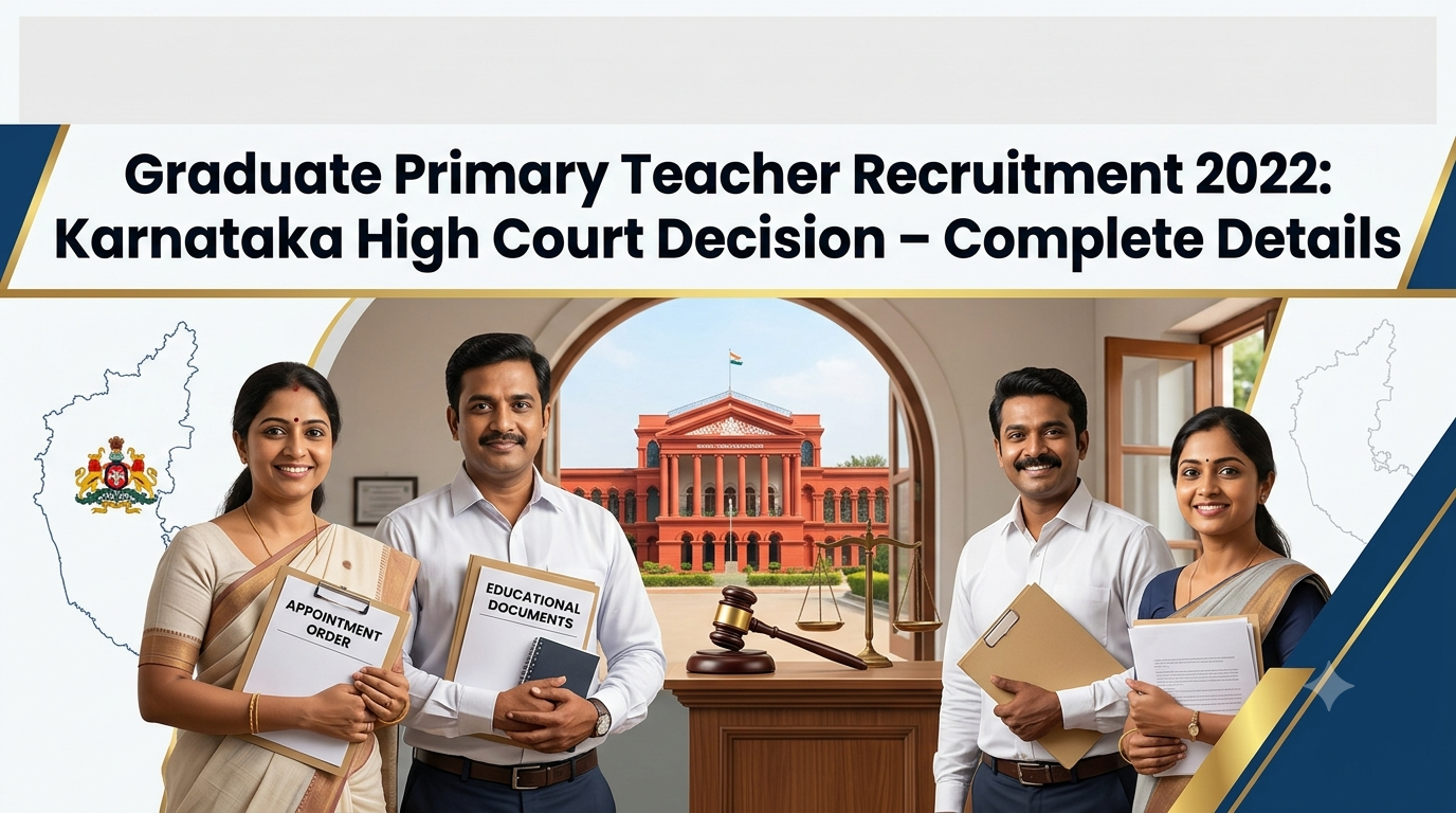 Karnataka 6–8 Primary Teacher