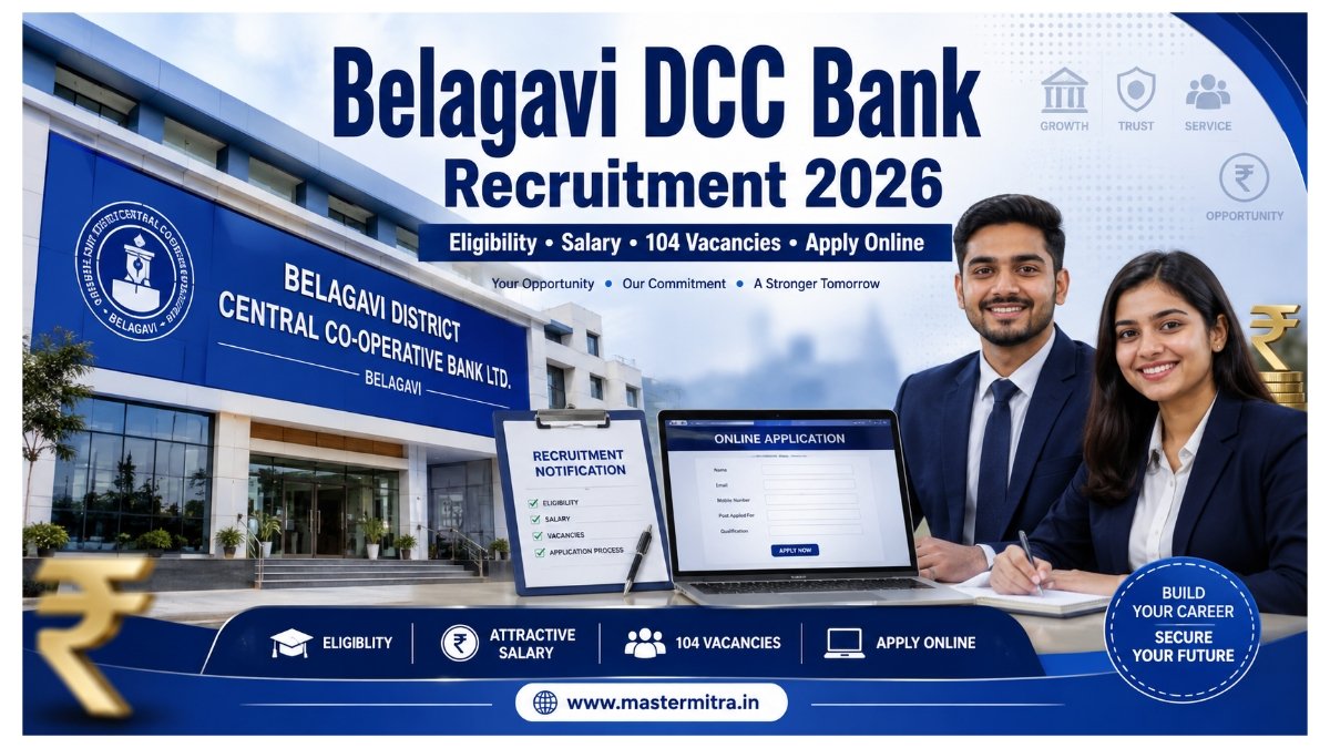 Belagavi DCC Bank Recruitment 2026