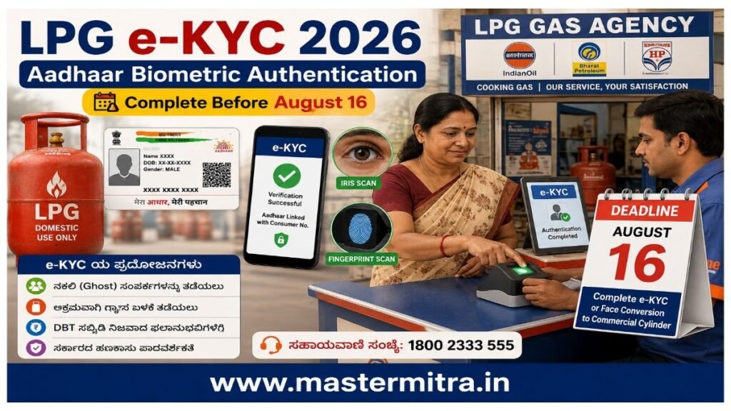 LPG e-KYC 2026