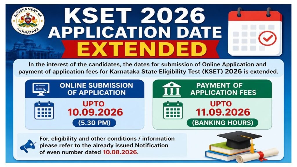 KSET 2026 application